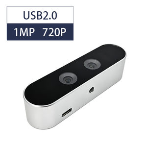 โมดูลกล้อง USB มุมกว้าง 90 องศา ความละเอียด 2MP ซิงโครไนซ์เฟรมซิงค์ ใช้เซ็นเซอร์ CMOS ขนาด 1/4 นิ้ว สำหรับการจดจำใบหน้า - Product Image 1