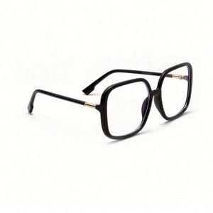 2019 New Popular Spectacles Eyeglasses Ladies Transparent Eyeglasses Radiation protection <b>Oversized</b> Anti-blue Glasses - Product Image 5