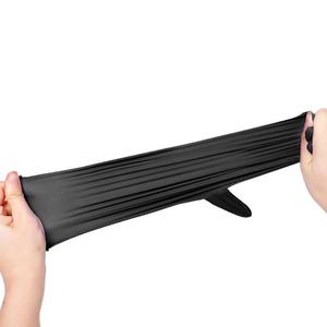 Gants de barbecue jetables personnalisables résistants à la chaleur en vinyle, adhérence lisse, robustes, pour la cuisson au barbecue, noirs, flexibles - Product Image 5