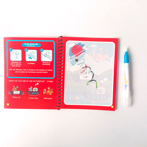 Bán buôn sản phẩm vẽ đồ chơi giáo dục đồ chơi Coloring Sách nước ma thuật cuốn sách với bút nước cho trẻ em - Product Image 6