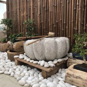 조경을 위한 천연 장식 자갈 돌, 정원, 수족관, 꽃병 필러 (5-10mm, 10kg) -흰색 및 혼합 색상 - Product Image 6
