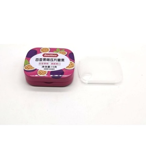 Precio Directo de Fábrica, Caramelos de Menta en Tabletas de 15g, Envase Metálico Pequeño con Tapa Abatible, Sellado y a Prueba de Humedad - Product Image 1