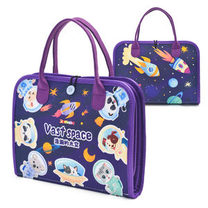 Jouets Montessori d'apprentissage sensoriel pour tout-petits, planche d'activités écologique en feutre en français - Product Image 3