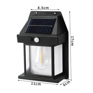 Lámpara Solar LED Cuadrada para Pared Exterior con Sensor de Movimiento para Iluminación de Patio y Hogar con 5 Años de Garantía - Product Image 4