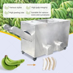 Nuevo Pelador y Cortador Manual de Plátanos Verdes Pequeños con Acero Inoxidable 304, Máquina de Procesamiento de Frutas de Alta Eficiencia - Product Image 2