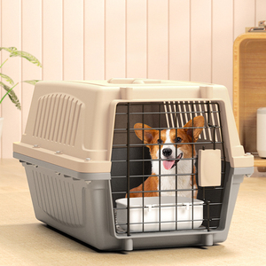 Cage de transport portable pour animaux de compagnie, pour petits, moyens et grands chiens et chats, utilisable en extérieur et à l'aéroport - Product Image 2