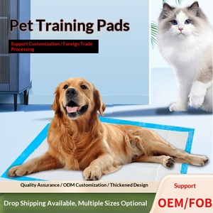 Großhandel Verdickte Hunde-Pipi-<span class=keywords><strong>Pads</strong></span> Haustier-Windeln Saugfähige Auslaufsichere Reinigungspads für Katzen Dropshipping - Product Image 2
