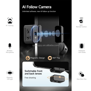 Chuyên nghiệp 3-trục ai theo dõi <span class=keywords><strong>Gimbal</strong></span> cầm tay video ổn định cho điện thoại thông minh vlogging tự động đối tượng mặt theo chất ổn định - Product Image 2