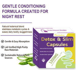 Complément alimentaire quotidien d'enzymes digestives Daidaihua en capsules, aloe vera, soutient le nettoyage intestinal, un métabolisme sain <span class=keywords><strong>pour</strong></span> les hommes et les femmes adultes - Product Image 5