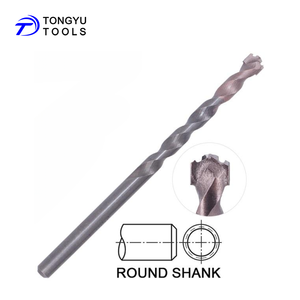 ดอกสว่านเจาะกระเบื้องคาร์ไบด์แบบร่องวี ขนาด <span class=keywords><strong>3</strong></span>/16 นิ้ว x 4 นิ้ว และ 1/4 นิ้ว x 4 นิ้ว ปลายร่องวีแบบมีฟันป้องกันเศษกระแทก สำหรับเซรามิก พอร์ซเลน หินอ่อน หินแกรนิต - Product Image 1