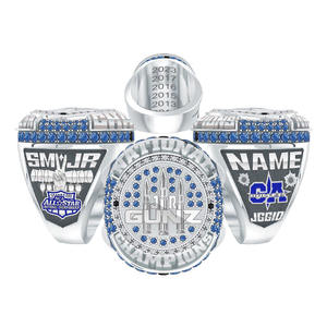 Haute qualité personnalisé Football basket-ball Usssa Baseball championnat anneau volley-ball haute qualité équipe championnat anneau - Product Image 4