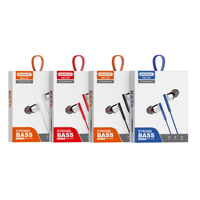 Earphone Asli Kabel 3.5Mm Jack Gaming In-Ear dengan Mikrofon Headset untuk Headphone Samsung Headphone Con Kabel Audifonos