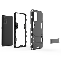 Coque souple à armure magnétique avec support, pour OPPO A12 AX7 A5S A91 A52 A31 A53 A5 A9 2020 Realme GT Neo X2 6 7 XT C11 RENO 2Z 3 4 5 Pro