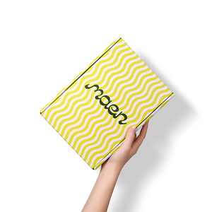 Caja de Cartón Corrugado de Alta Gama con Papel de Seda y <span class=keywords><strong>Rafia</strong></span> para Envíos, Cajas de Embalaje para Accesorios para el Cabello y Regalos - Product Image 4