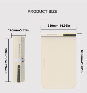จานอุ่นอาหารแบบพับได้ OEM ซิลิโคน อิเล็กทรอนิกส์ ปรับอุณหภูมิได้ พร้อมระบบล็อคป้องกันเด็ก สำหรับใช้ในครัวเรือน - Product Image 4