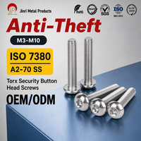 304 Stainless Steel Flat Head Cap Screws DIN965 Hex Socket Countersunk Fasteners Metric Thread for Machinery Assembly