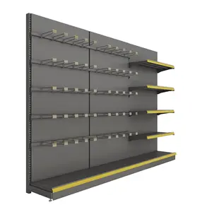 OEM Service Supermarket Gondola Shelving Display Racks And Stands For Shopping Mall
