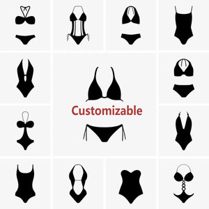 Brasiliano donna Sexy 3 pezzi coprente Costume da bagno Costume da bagno triangolo Set Bikini - Product Image 5