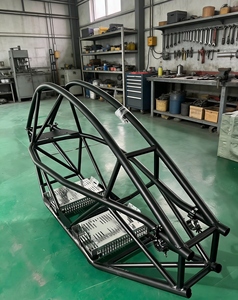 โครงสร้างเหล็กกล้าเคลือบผงสีดำป้องกันการกัดกร่อนสำหรับ EVTOL โครงสร้างอากาศยานแบบกำหนดเองเชื่อมขึ้นรูป น้ำหนักเบา สำหรับโดรนอวกาศ พร้อมโครงป้องกันการกระแทก - Product Image 6