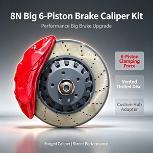 Kit de Frenos de Alto Rendimiento de 6 Pistones / Kit de Pinzas de Freno / Mejora de Rendimiento para Volvo S60 S90 XC60 XC90 V60 V90 XC40 18 Pulgadas <span class=keywords><strong>Bove</strong></span> - Product Image 1