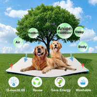 Tapis de voyage compact et imperméable pour chien, tapis rafraîchissant réutilisable et lavable à l'infini