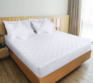 Protector de colchón acolchado impermeable, funda protectora elástica para colchón, protector de cama de hasta <span class=keywords><strong>16</strong></span> pulgadas de profundidad - Product Image 1