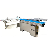 Scie à table coulissante haute précision 3200 mm à double lame pour le travail du bois, idéale pour la découpe de panneaux MDF, contreplaqué, armoires et meubles en usine