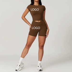 <span class=keywords><strong>Ropa</strong></span> <span class=keywords><strong>Deportiva</strong></span> al por Mayor con Logotipo Personalizado, Conjuntos de Gimnasio Ecológicos, <span class=keywords><strong>Ropa</strong></span> <span class=keywords><strong>Deportiva</strong></span> para Mujer, <span class=keywords><strong>Ropa</strong></span> de <span class=keywords><strong>Yoga</strong></span> Activa - Product Image 1