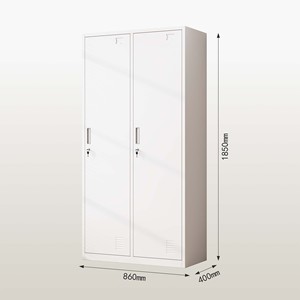 Armoire à Vêtements et Rangements pour Chambre | Vestiaire Métallique avec Casiers - Product Image 3