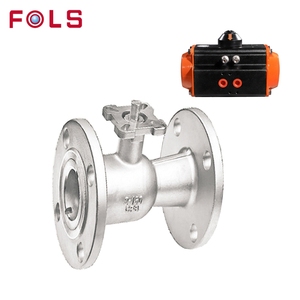 Manija de Bloqueo Tipo Brida de Acero Inoxidable DIN CLASS150/300, 1 Pieza, Bola Flotante con Placa de Montaje Directo ISO5211 - Product Image 3