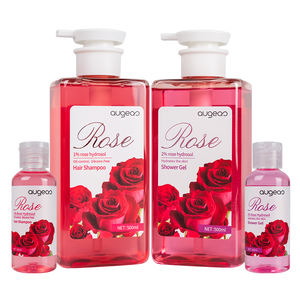 Shampooing capillaire sans silicone à l'eau de rose, hydratant, volumisant et régulateur de sébum, prix de gros pour marque privée - Product Image 6