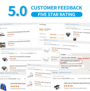 高品質耐久性耐熱車ランドローバー自動車フレキシブルゴム製シリコンラジエーターホースパイプキット - Product Image 4