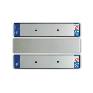 En relief <span class=keywords><strong>pas</strong></span> <span class=keywords><strong>cher</strong></span> lueur dans le noir de logo de voiture plaque d'<span class=keywords><strong>immatriculation</strong></span> plaque d'<span class=keywords><strong>immatriculation</strong></span> de l'ue - Product Image 5