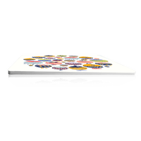 Luxe A4 B5 A5 spirale organisateur cahier personnalisé planificateur hebdomadaire conception mignon papier couverture haute qualité feuilles mobiles bureau