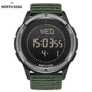 Montre intelligente d'extérieur robuste étanche de 50m pour hommes et femmes Montre sport boussole numérique en fibre de carbone North Edge ALPS - Product Image 4