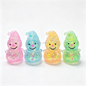 ตุ๊กตาหิมะมอลโทสคริสต์มาส ของเล่นบีบสนุกนุ่มนิ่ม ประดับเลื่อม บีบแล้วคืนตัวช้า บรรเทาความเครียด ของเล่นสำหรับทุกเพศ บรรจุกล่องโชว์ เหมาะสำหรับผู้ที่มีกล้ามเนื้ออ่อนแอ ของขวัญคริสต์มาส - Product Image 3