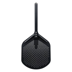 Pala para Pizza Perforada de Aluminio Anodizado, Rectangular, para Hornear en Horno y Cocinar - Product Image 2