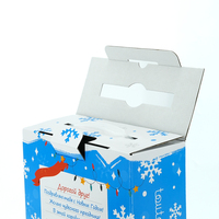 Caja de Embalaje de Papel Plegable al por Mayor, Caja de Cartón Impresa por Ambos Lados con Logotipo Personalizado para Comercio Electrónico, con Asa