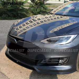 Vente chaude Spoiler de pare-chocs avant en fibre de carbone pour <span class=keywords><strong>Tesla</strong></span> Model <span class=keywords><strong>S</strong></span> P85D <span class=keywords><strong>90D</strong></span> P100D 2016-2018 - Product Image 3