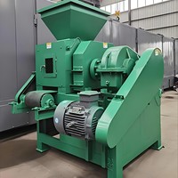 Nouvelle machine à briquettes à double rouleau avec système hydraulique pour le briquetage du charbon, de la boue et de la poudre de fer