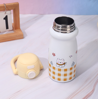 Bouteille d'eau isotherme sous vide en acier inoxydable 316 avec logo personnalisé pour enfants, anti-fuite, avec poignée et couvercle à ouverture rapide, vente en gros usine