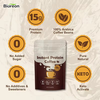 Wholesale OEM Private Label Instant Protein Coffee Powder Supplements for Adults Weight Reduce and Gut Health Support