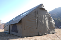 Tenda Tiup Portabel 13,5 Meter Persegi dengan Tas Jinjing, Tenda Udara Anti Air 3000mm dengan Pompa untuk Berkemah Keluarga