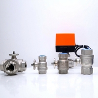 Vanne à boisseau sphérique motorisée en acier inoxydable Winvall avec actionneur électrique SS304 316, 1/2'' 3/4'' 1'' pour systèmes de traitement de l'eau