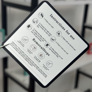 Faux ongles français épais faits à la main, qualité supérieure, application <span class=keywords><strong>facile</strong></span>, durables, pour usage quotidien - Product Image 2