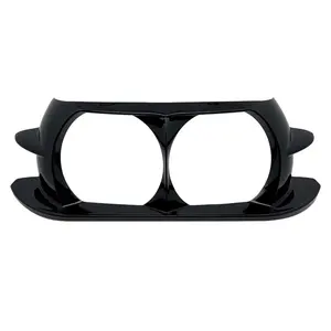 High Quality Dual Headlamp Headlight Trim Cover Bezel Fairing For Harley Touring Road Glide