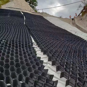แผ่นจีโอเซลล์ HDPE น้ำหนักเบา รับน้ำหนักได้ดี สำหรับลานจอดรถและการเสริมความมั่นคงพื้นที่อุตสาหกรรม - Product Image 4