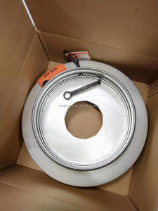 <strong>Damper</strong> for duct ventilation round <strong>iris</strong> galvanized steel for hvac and system east bd silver gray - Product Image 2