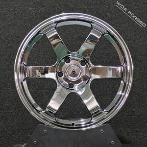 ล้อแม็กซ์ Volk Racing TE37 อัลลอยด์ฟอร์จ อลูมิเนียม JDM ขนาด 18 19 20 21 นิ้ว ขอบโครเมียม 5x120 5x114.3 5x112 แบบกำหนดเองได้ - Product Image 4