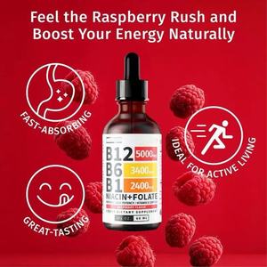 핫 세일 OEM 액체 방울 B12 B6 B1 뇌와 심장 건강한 영양 한 점 적기 Muti 혜택 - Product Image 2